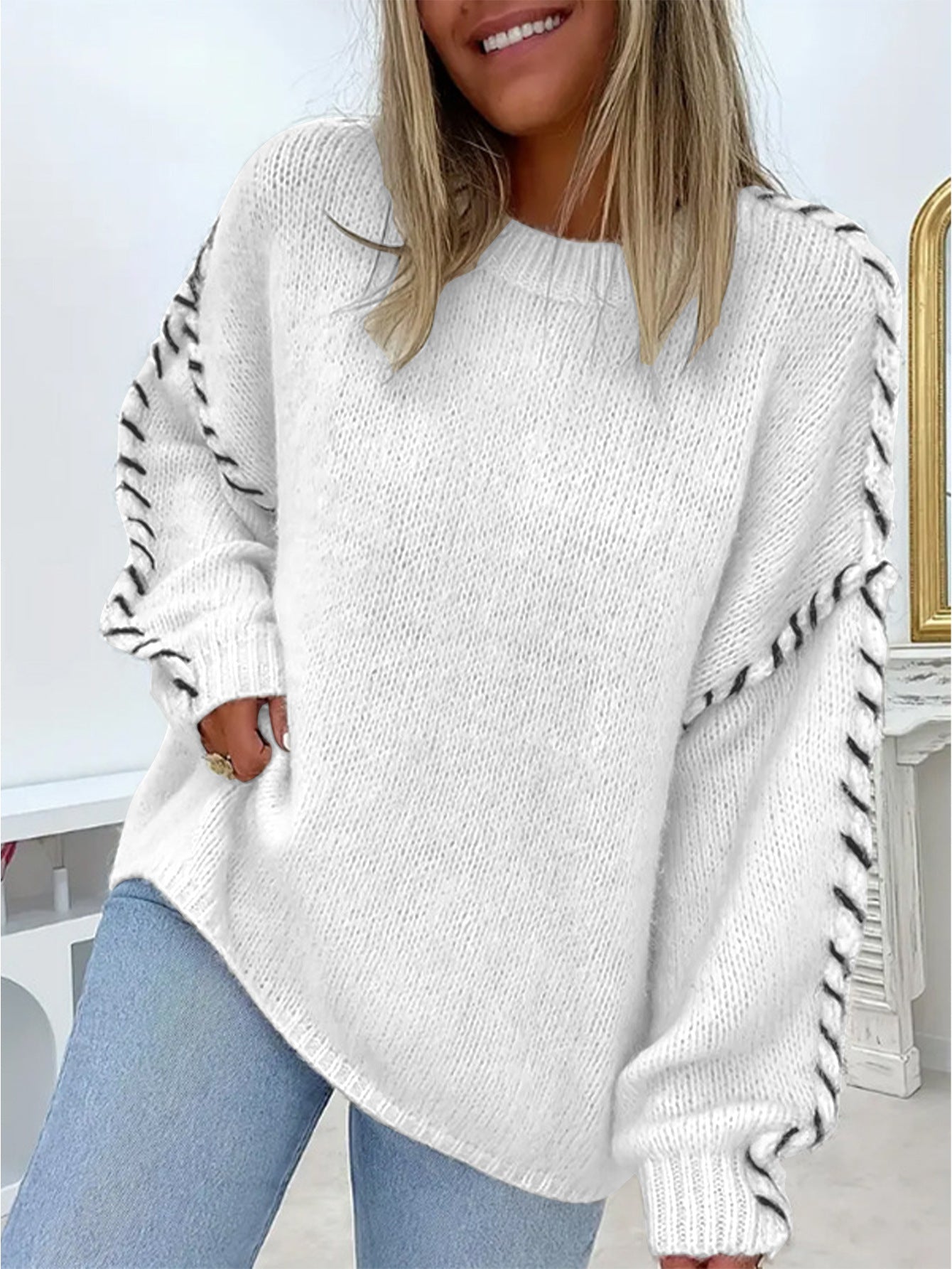 Winter glow sweater